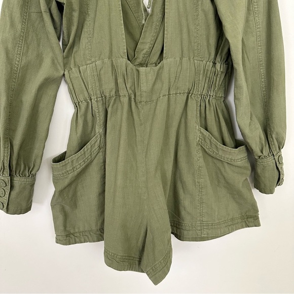 Free People Beside You Shortall Romper - Picture 10 of 13